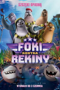 Foki kontra rekiny (2021) – plakat filmu