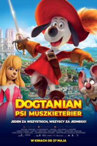 Dogtanian. Psi muszkieterier (2021) – plakat filmu