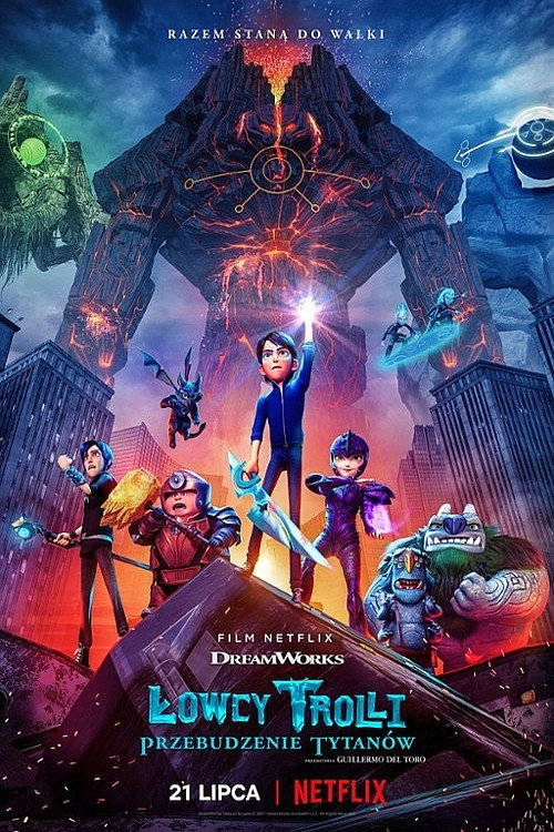 Łowcy trolli: Przebudzenie tytanów (2021) – plakat filmu