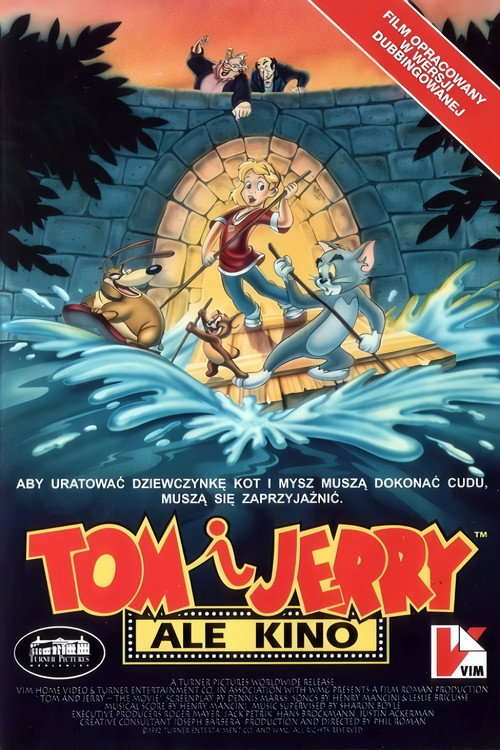 Tom i Jerry: Ale kino! (1992) – plakat filmu