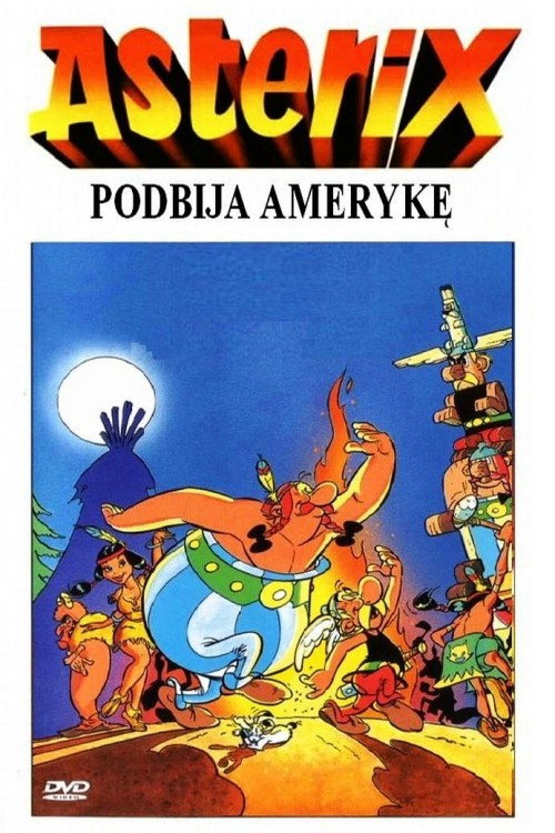 Asteriks podbija Amerykę (1994) – plakat filmu