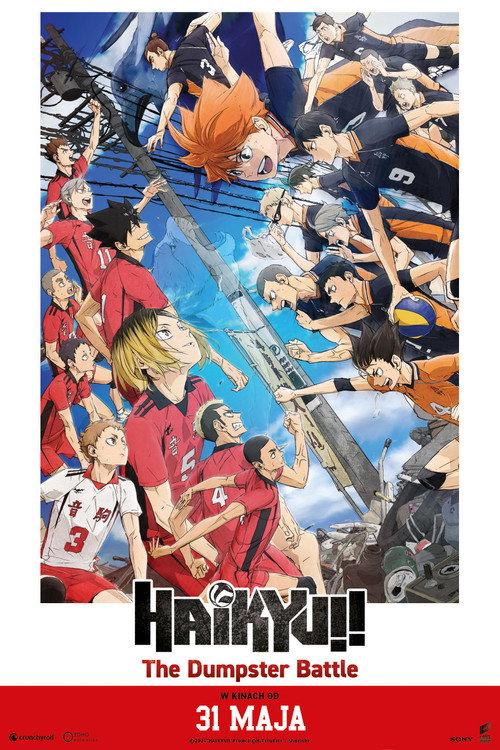 HAIKYU!! The Dumpster Battle (2024) – plakat filmu