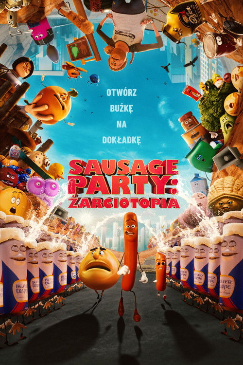 Sausage Party: Żarciotopia (2024) – plakat filmu