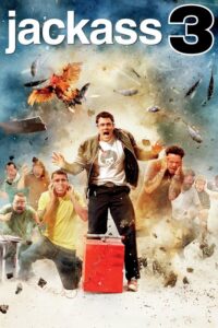 Jackass 3D (2010) – plakat filmu
