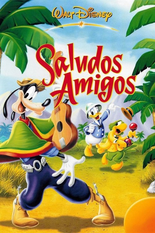 Saludos Amigos (1942) – plakat filmu
