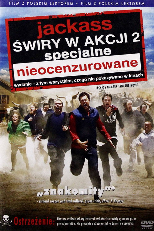 Jackass: Świry w akcji 2 (2006) – plakat filmu