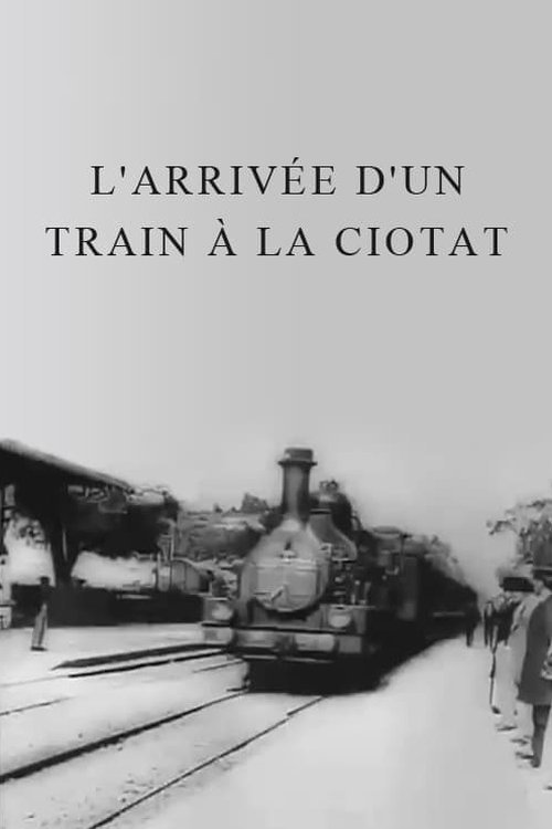Wjazd pociągu na stację w Ciotat (1896) – plakat filmu