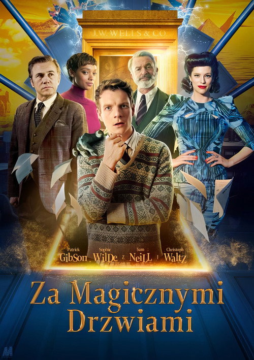 Za magicznymi drzwiami (2023) – plakat filmu