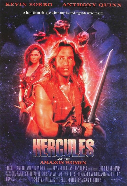 Herkules i Amazonki (1994) – plakat filmu