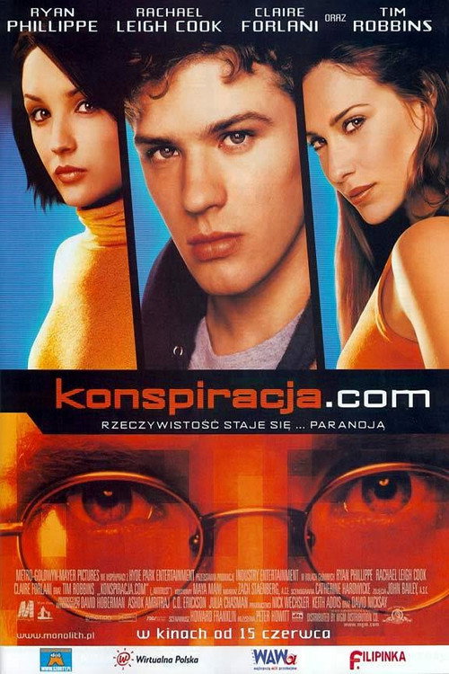 Konspiracja.com (2001) – plakat filmu