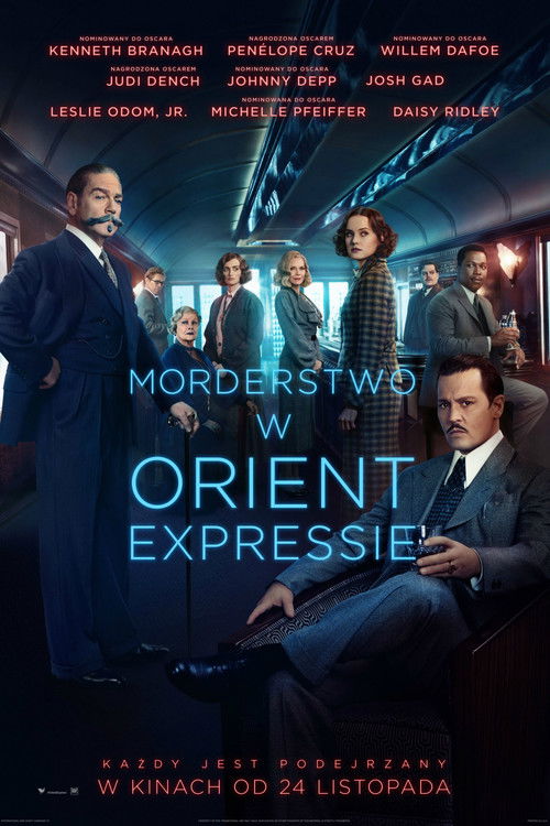 Morderstwo w Orient Expressie (2017) – plakat filmu