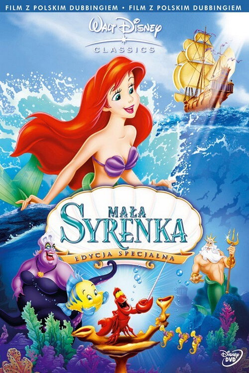 Mała syrenka (1992) – plakat filmu