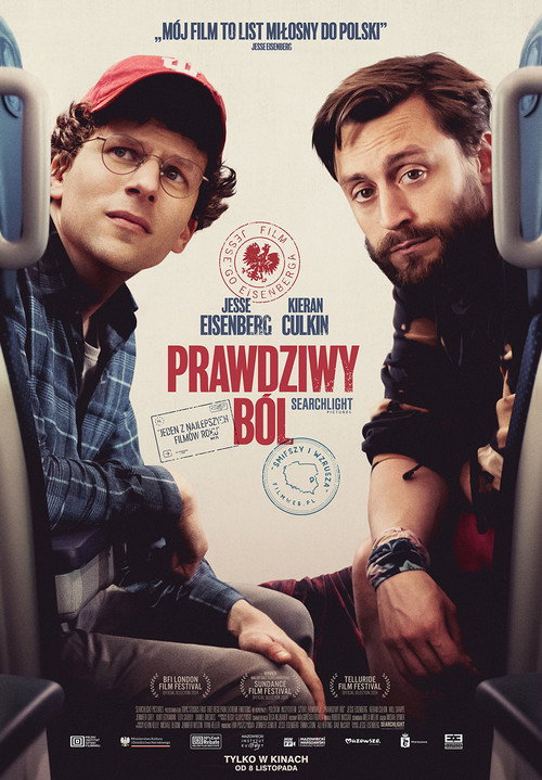 Prawdziwy ból (2024) – plakat filmu