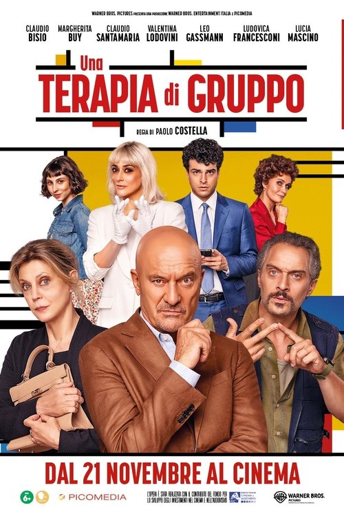 Una terapia di gruppo (2024) – plakat filmu