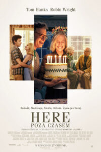 Here. Poza czasem (2024) – plakat filmu