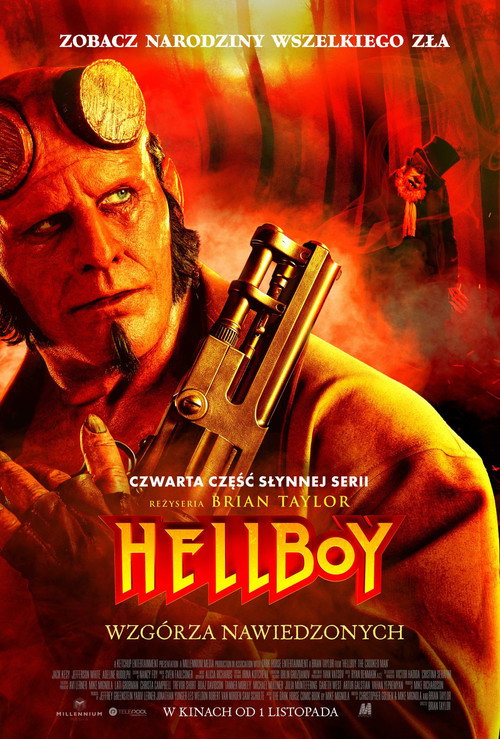 Hellboy. Wzgórza nawiedzonych (2024) – plakat filmu