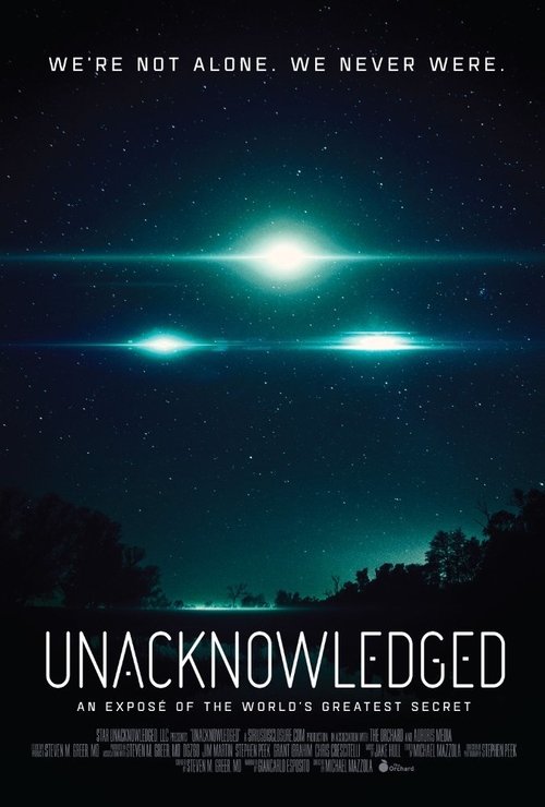 Unacknowledged (2017) – plakat filmu