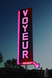 Voyeur (2017) – plakat filmu