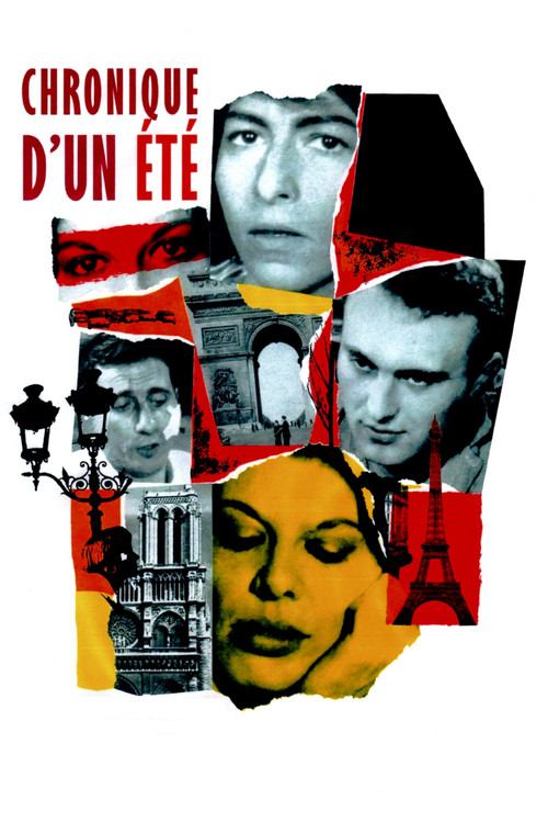 Chronique d'un été (Paris 1960) (1961) – plakat filmu