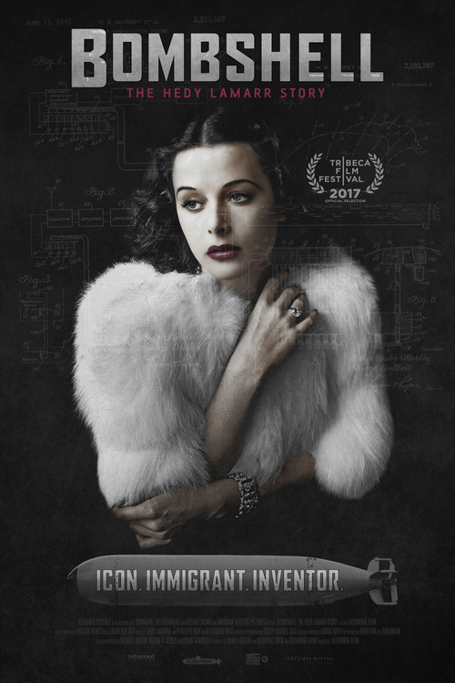 Bombshell: The Hedy Lamarr Story (2018) – plakat filmu