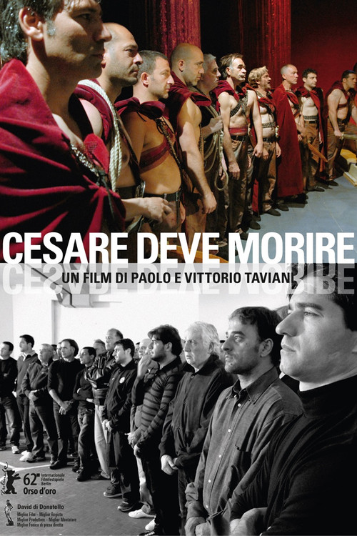 Cesare deve morire (2012) – plakat filmu