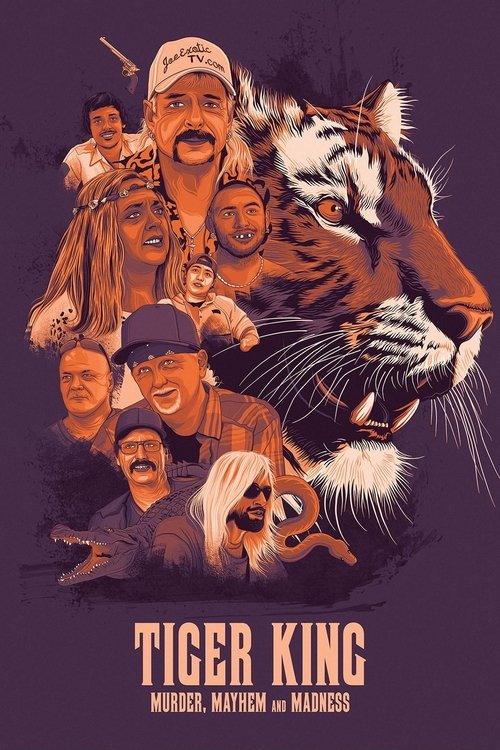 Król tygrysów (2020) – plakat filmu