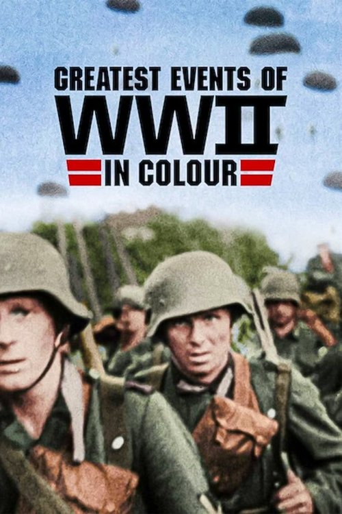 Najważniejsze wydarzenia II wojny światowej w kolorze (2019) – plakat filmu