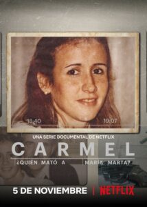Carmel: Kto zabił Maríę Martę? (2020) – plakat filmu