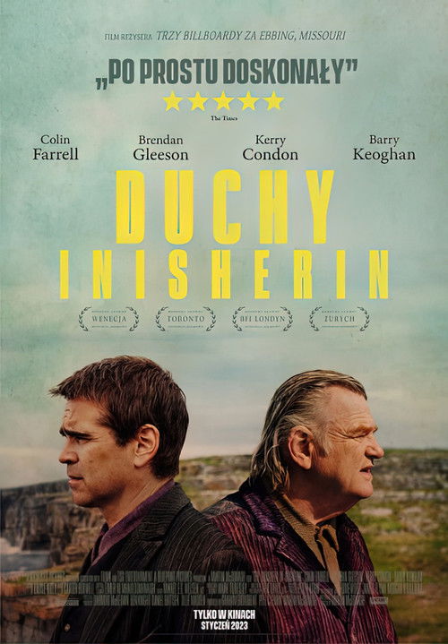 Duchy Inisherin (2022) – plakat filmu