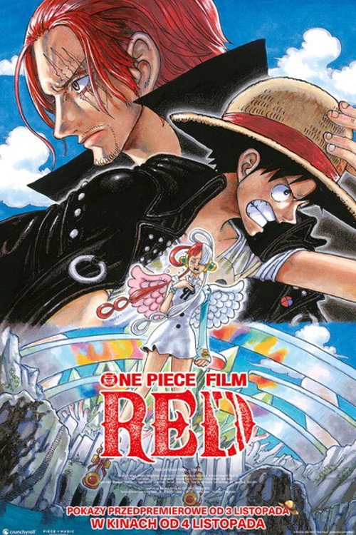 One Piece Film Red (2022) – plakat filmu