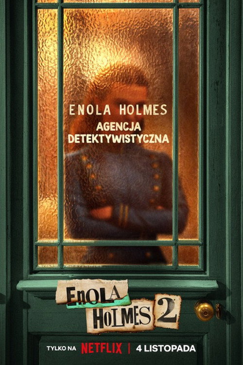 Enola Holmes 2 (2022) – plakat filmu