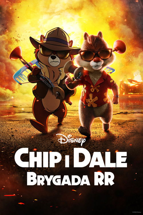Chip i Dale: Brygada RR (2022) – plakat filmu