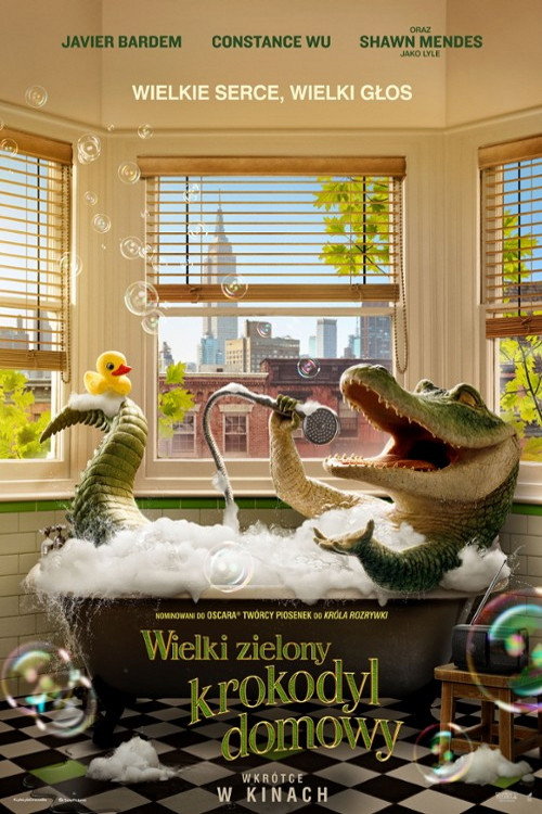 Wielki zielony krokodyl domowy (2022) – plakat filmu