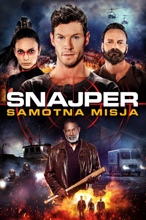 Snajper: Samotna misja (2022) – plakat filmu